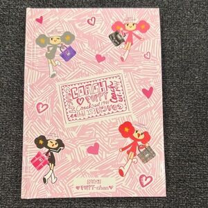 Coach Limited Edition Poppy-Chan Journal (5” x 7”)(NWT)